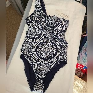 Nicole Miller size 12 one piece swimsuit